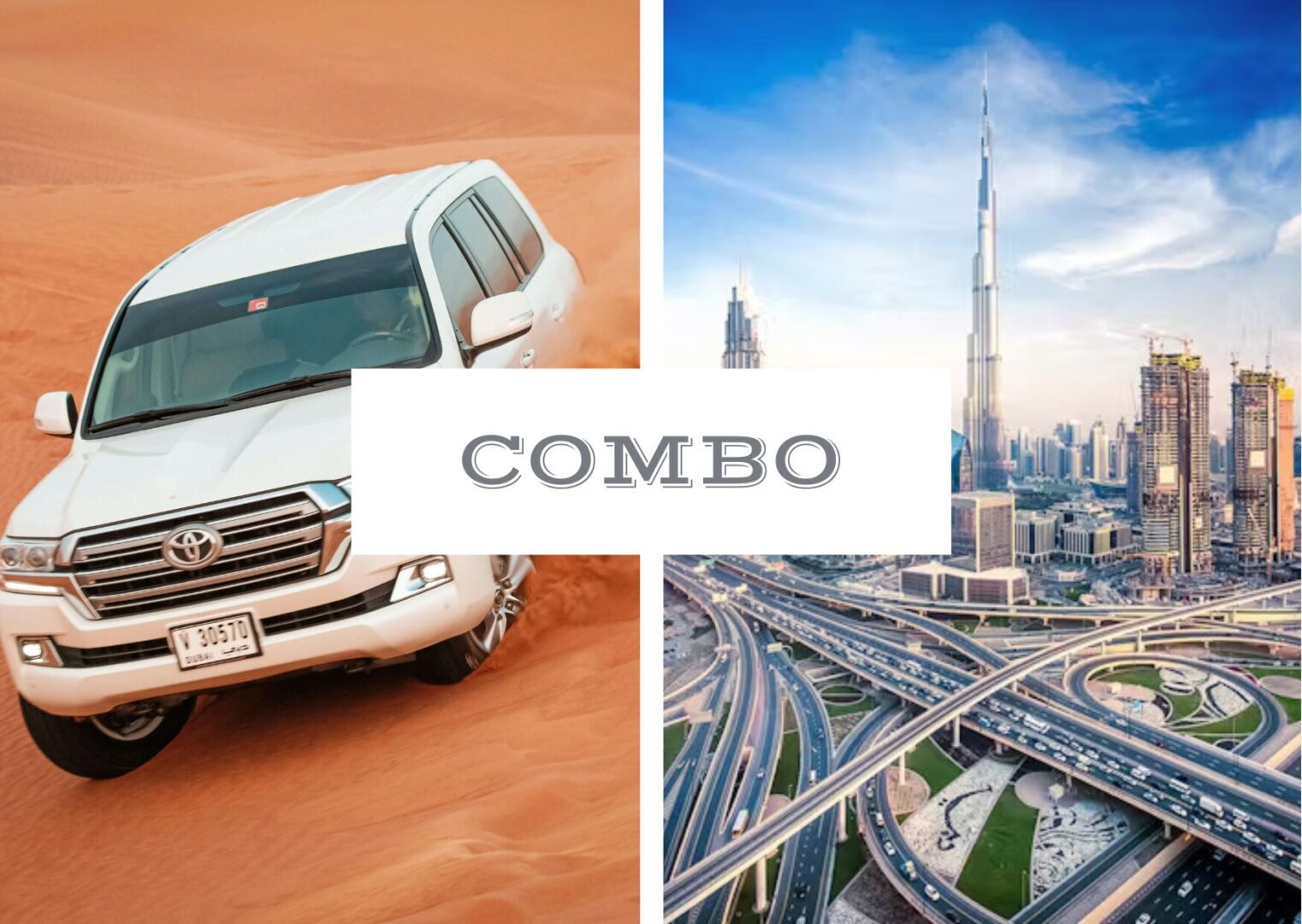 Combo Burj Khalifa and Budget Desert Safari Dubai