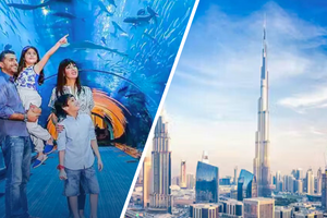 Burj Khalifa and Dubai Aquarium Combo Tickets